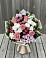Букет цветов из: Альстромерии, Гвоздики, Розы и Хризантемы в Александровское Томской области