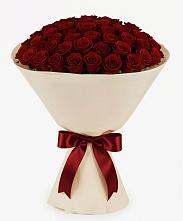 Букет 101 Бордовая роза Блэк Бакарра в Александровское Томской области
