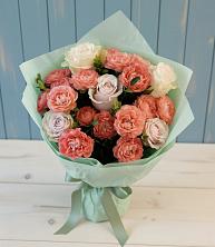 Букет цветов из:  Розы в Александровское Томской области