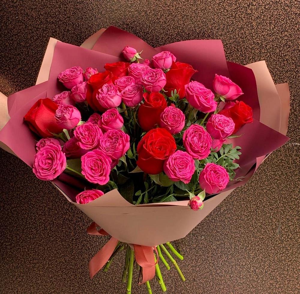 Букет В объятьях нежности в Александровское Томской области