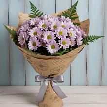 Букет цветов из:  Хризантемы #REPLACE_PRED# Александровское Томской области