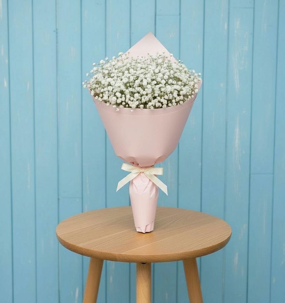 Букет цветов из: Гипсофила в Александровское Томской области