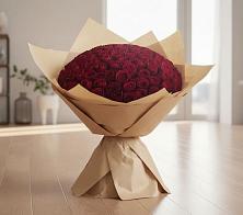 Букет 101 Красная роза в Александровское Томской области