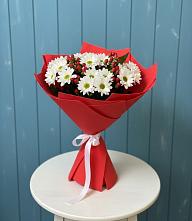 Букет цветов из:  Хризантемы в Александровское Томской области