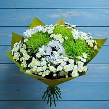 Букет цветов из:  Хризантемы в Александровское Томской области