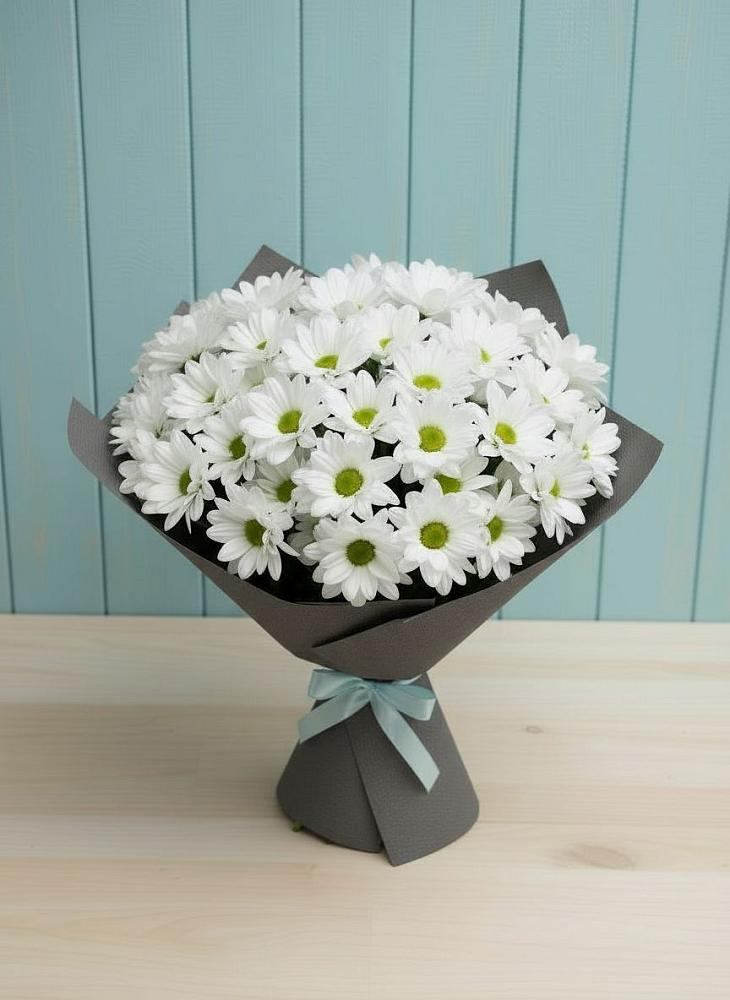 Букет цветов из: Хризантемы в Александровское Томской области