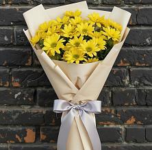 Букет цветов из:  Хризантемы в Александровское Томской области