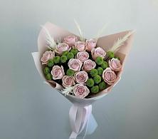 Букет цветов из:  Розы и Хризантемы #REPLACE_PRED# Александровское Томской области