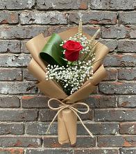 Букет цветов из:  Розы в Александровское Томской области