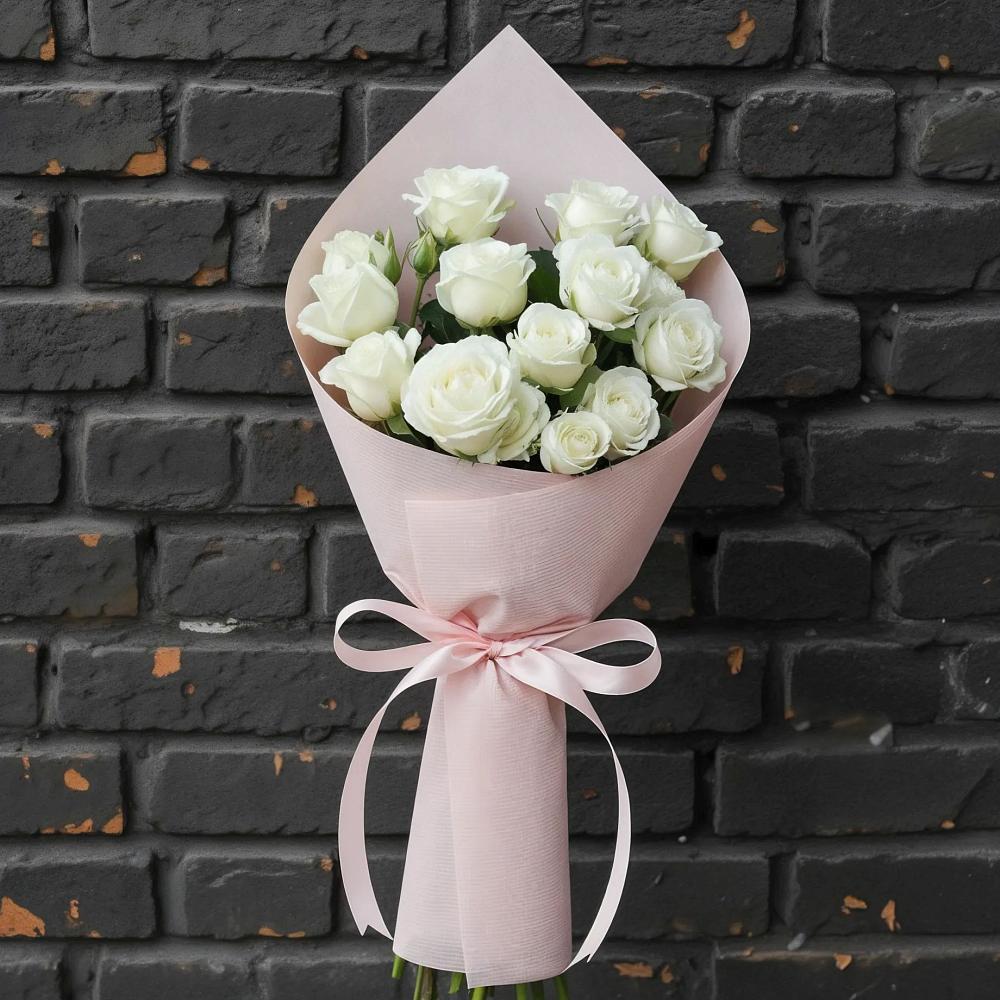 Букет цветов из: Розы в Александровское Томской области