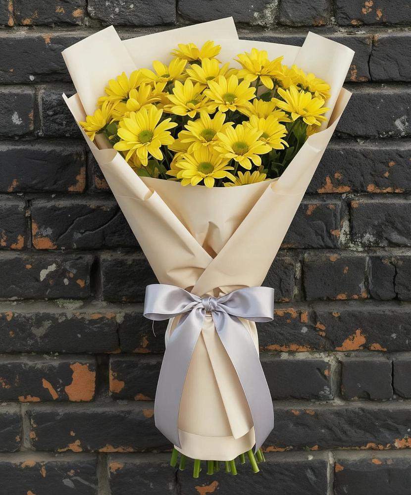 Букет цветов из: Хризантемы в Александровское Томской области