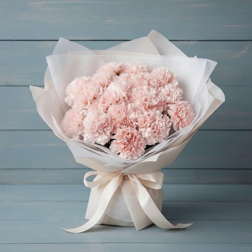 Букет цветов из: Гвоздики в Александровское Томской области