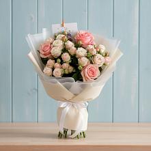 Букет цветов из:  Розы #REPLACE_PRED# Александровское Томской области
