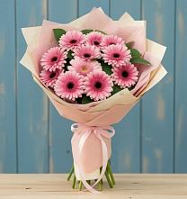 Букет цветов из:  Герберы в Александровское Томской области