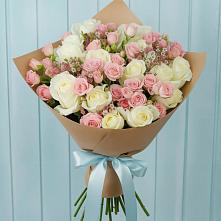 Букет цветов из:  Розы #REPLACE_PRED# Александровское Томской области
